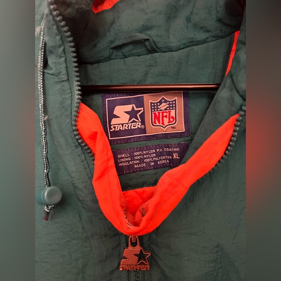 Vintage Miami Dolphins Starter Jacket - Men’s - Size XL - Gently Used - Picture 7 of 10